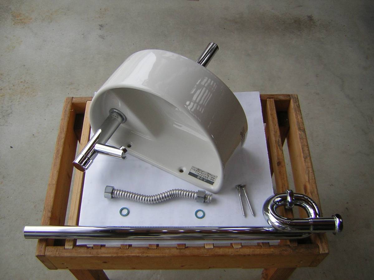 INAX 洗面器・手洗器用セット金具 手洗器 - 壁排水L-275 自動給水 