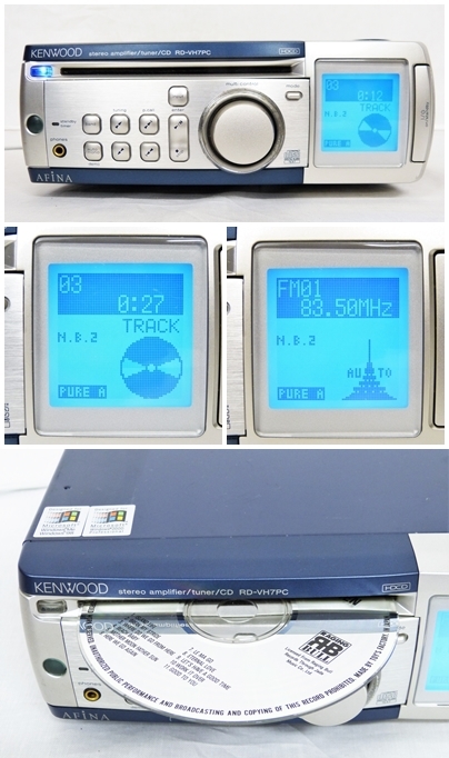 KENWOOD ケンウッド RD-VH7PC AFiNA スピーカー LS-VH7 ステレオアンプ