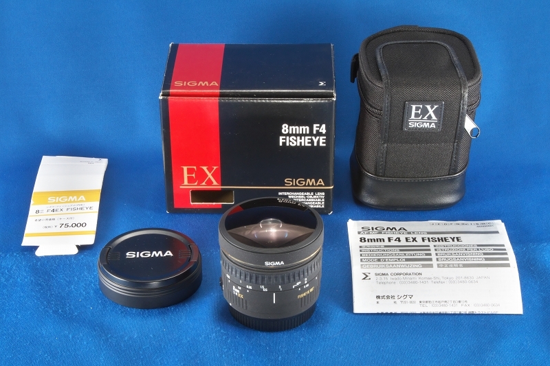 シグマ SIGMA 8mm F4 EX FISHEYE キャノン用 | BRAZZIL.COM