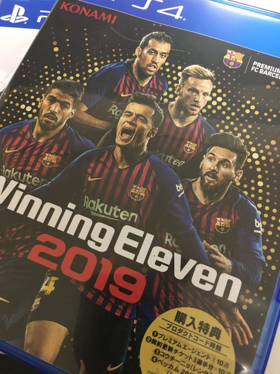 PS4 ウイニングイレブン2019 PS4ウイニングイレブン2019です 【公式通販】