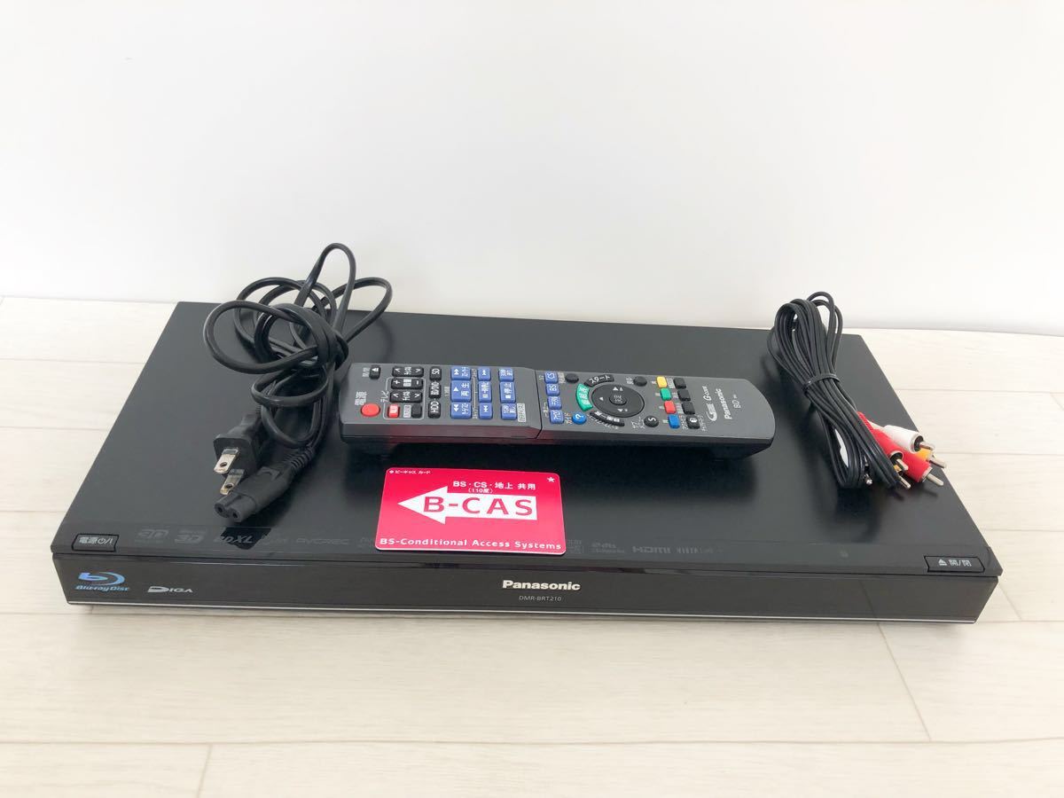 パナソニック DIGA ブルーレイレコーダー DMR-BRT210-Kの通販 - 500GB 
