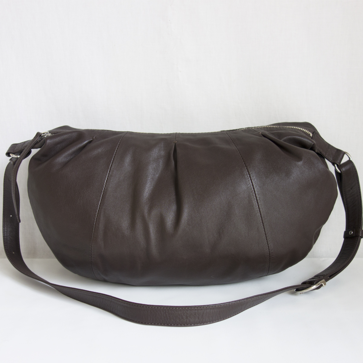 1円スタート】【美品】土屋鞄 【シフォン メレンゲ ショルダー バッグ 