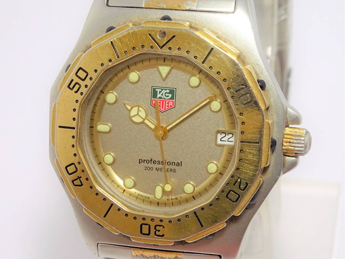 タグホイヤー TAG 934.206 メンズ HEUER - 稼働 プロフェッショナル 