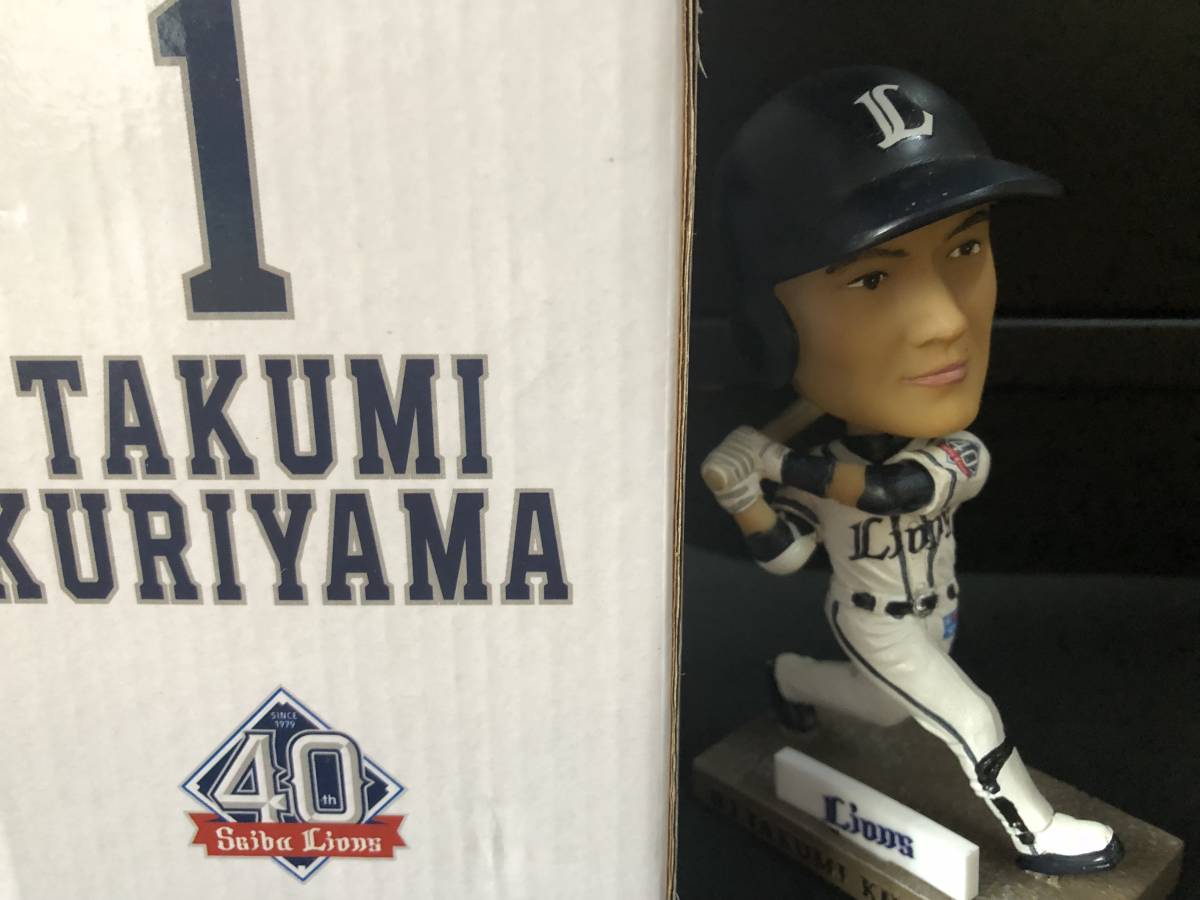 ボブルヘッド 埼玉西武ライオンズ ＃1栗山巧選手｜Yahoo!フリマ（旧 