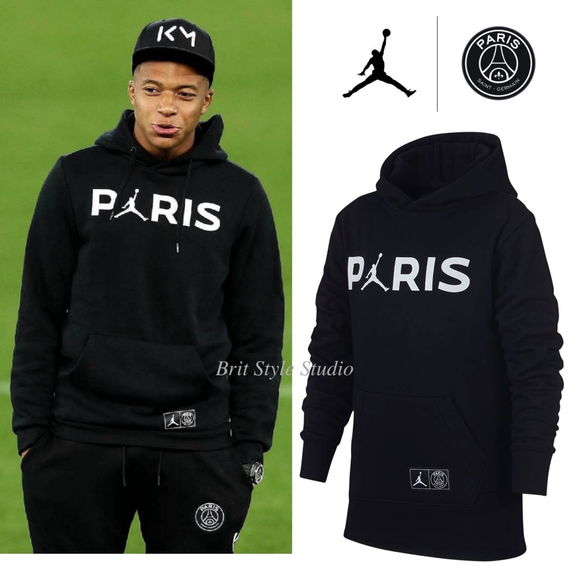 PSG Paris Saint ジョーダン Jordan Hoodie Germain パーカー JORDAN 
