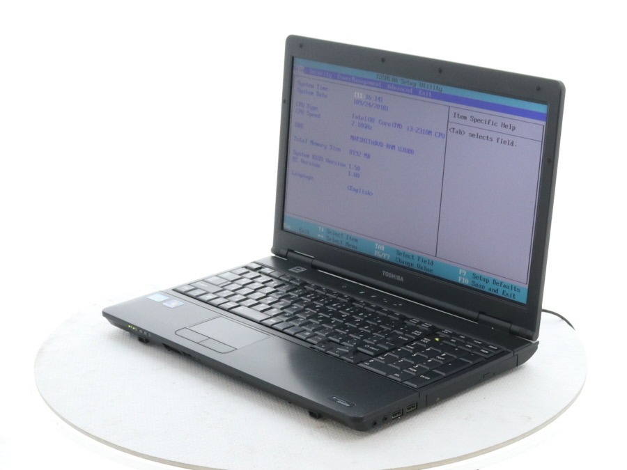 TOSHIBA B551/C Core i3 4GB Win10 Pro Toshiba Satellite Pro | 4GB