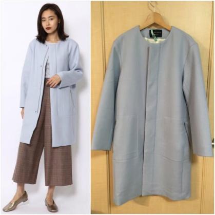 格安，お得 美品 マカフィー ノーカラーコート 34 トゥモローランド 