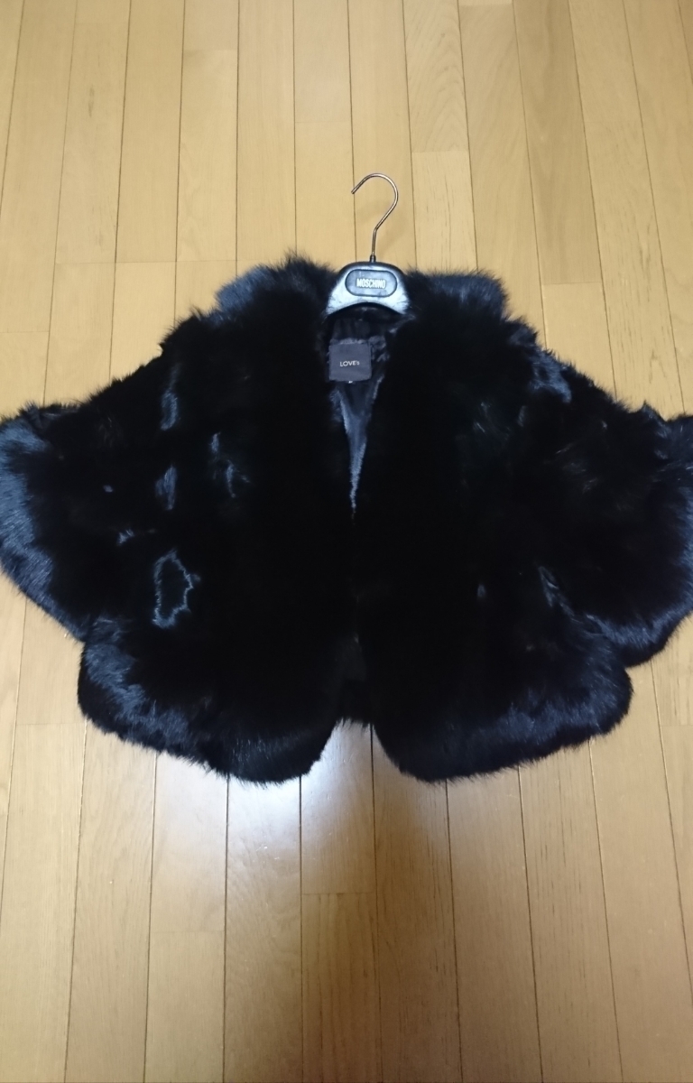  セレクトショップ フォックスファージャケット ボレロ ブラック size:F(フォックス)｜売買されたオークション情報、yahooの商品情報をアーカイブ公開 - オークファン フォックス