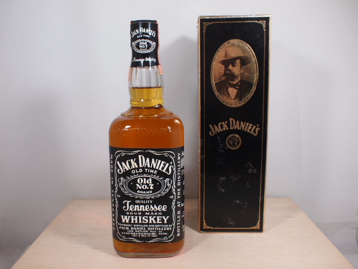 古酒【未開栓】JACK DANIEL'S/ジャックダニエル 箱付き 750ml 45