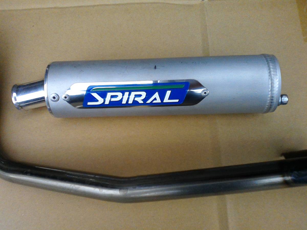 KSR-50 80 スパイラル スリップオンサイレンサー