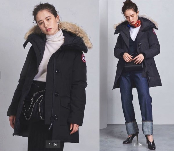 CANADA GOOSE　カナダグース　BRONTE　ブラック　S　ダウンジャケット　アローズ購入　黒　ダウン