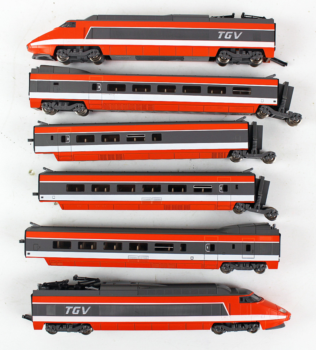 ◇中古品◇鉄道模型 Nゲージ TGV 10-091 6両 基本セット KATO