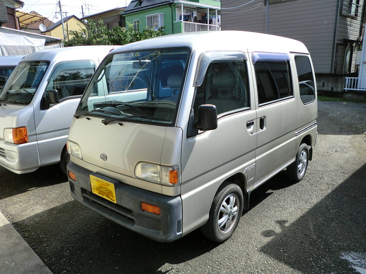 スバル トランスポーター サンバーバン サンバー 0 5速MT 車検整備付 