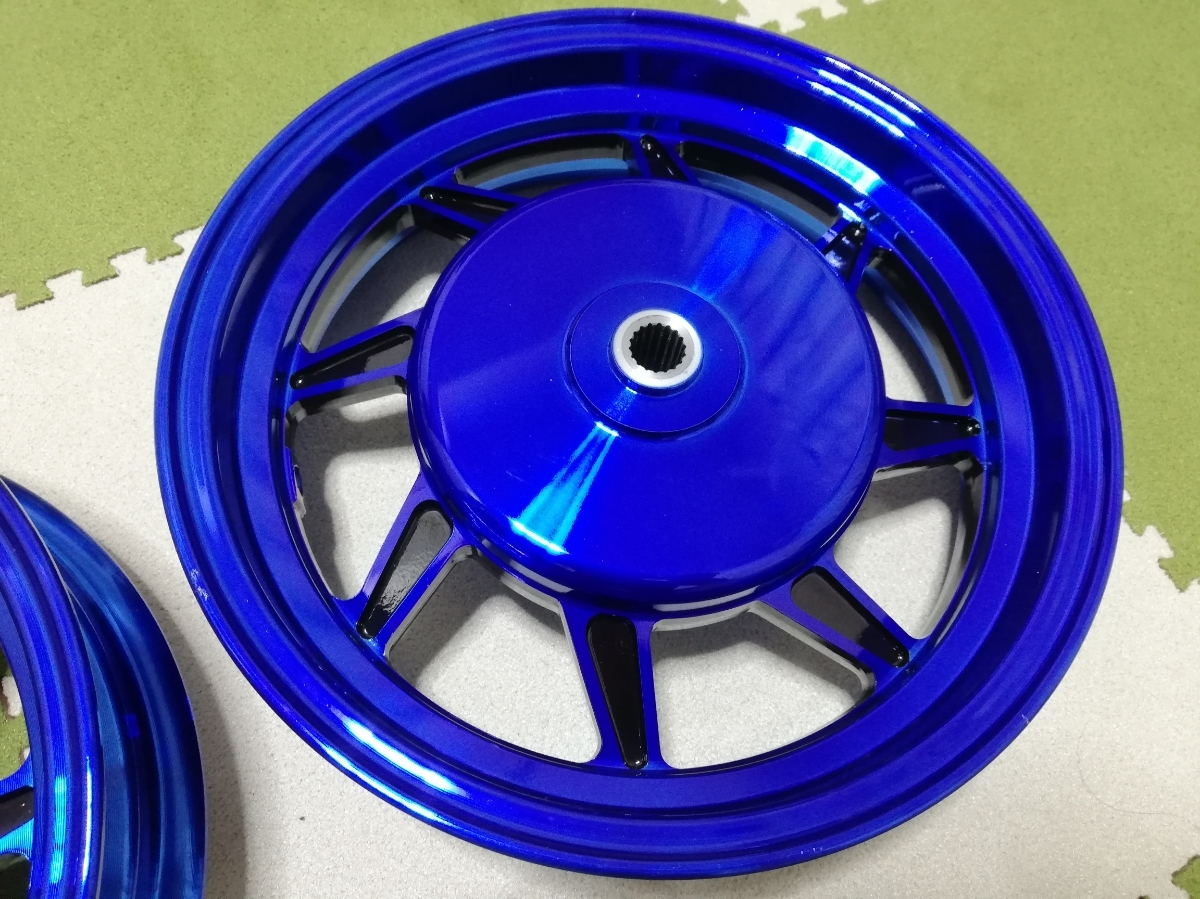 シグナス　1型　2型　3型　ホイール　se12j se46j se44j シグナスX 1型～3型 社外ホイール TWPO se12j se44j ブルー 【公式通販】