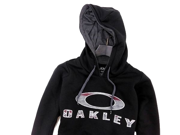新品 OAKLEY オークリー スカル Enhance Technical 刺繍 フーディ パーカー パンツ セットアップ トレーニングウェア 上下 黒 M (1016_10) Enhance Oakley Crew Blackout SS lsの通販