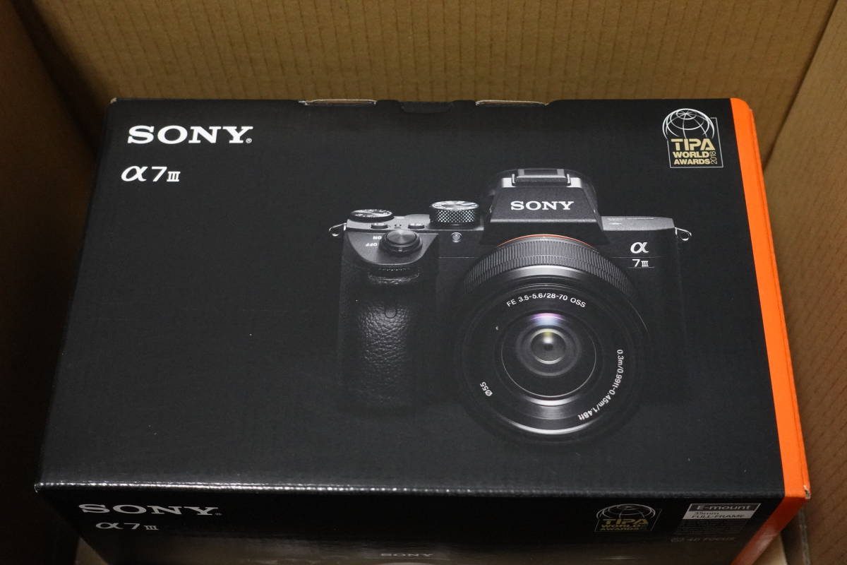 大人気，安い 新品・未開封・未使用 ソニー SONY α7Ⅲ ILCE-7M3K 