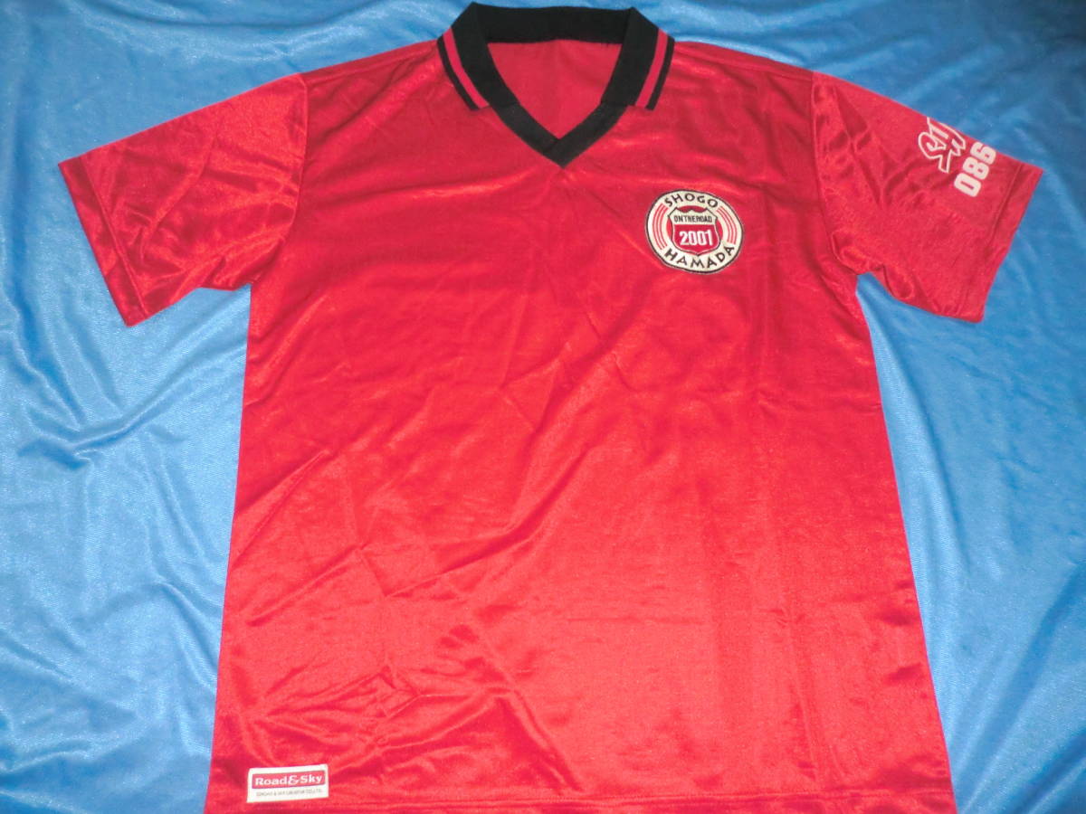 浜田省吾 2001枚限定ツアーTシャツ サッカーシャツ