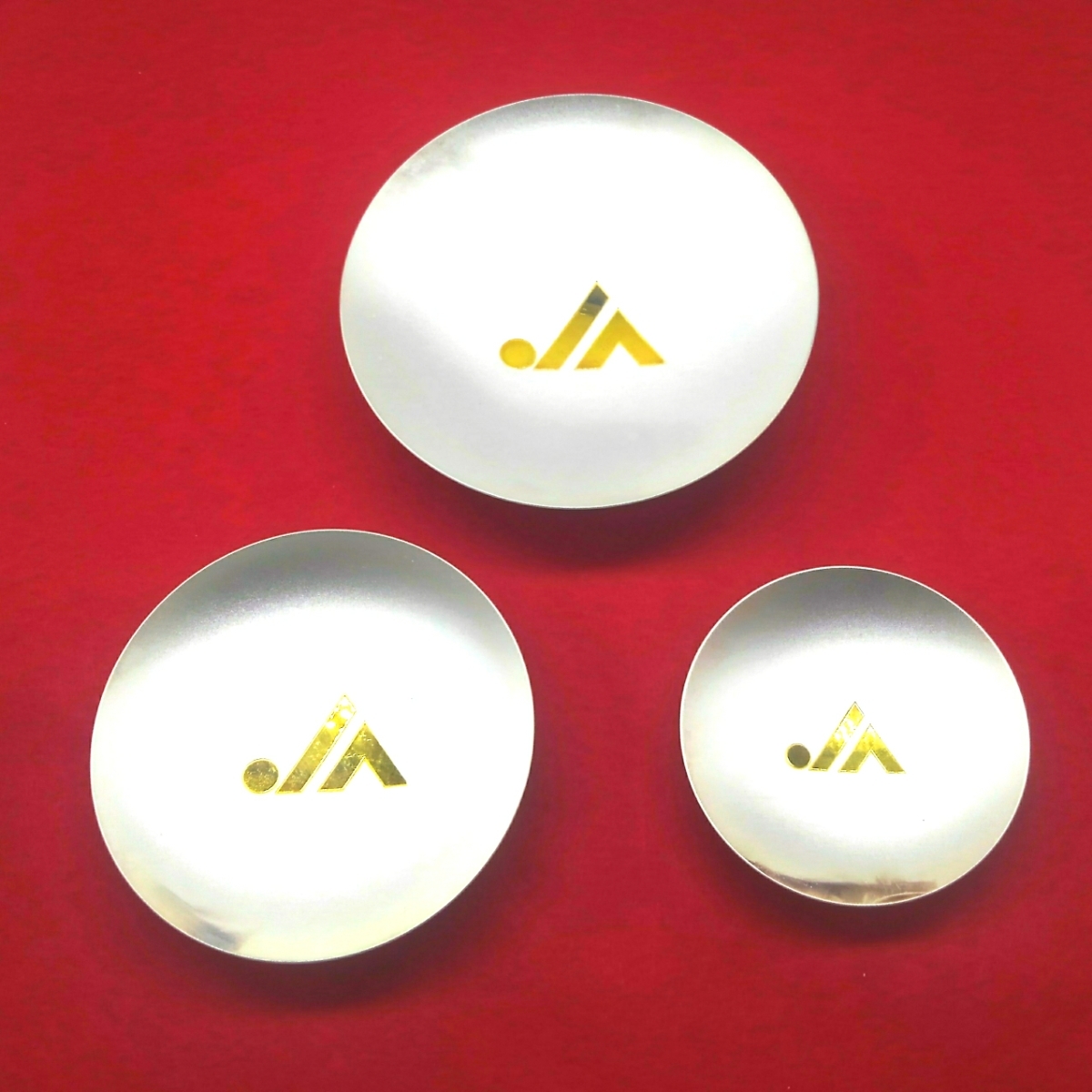 ◇純銀 銀杯 おまとめ3個セット◇総重量140.6g/90.5㎜/74.7㎜/60.8 