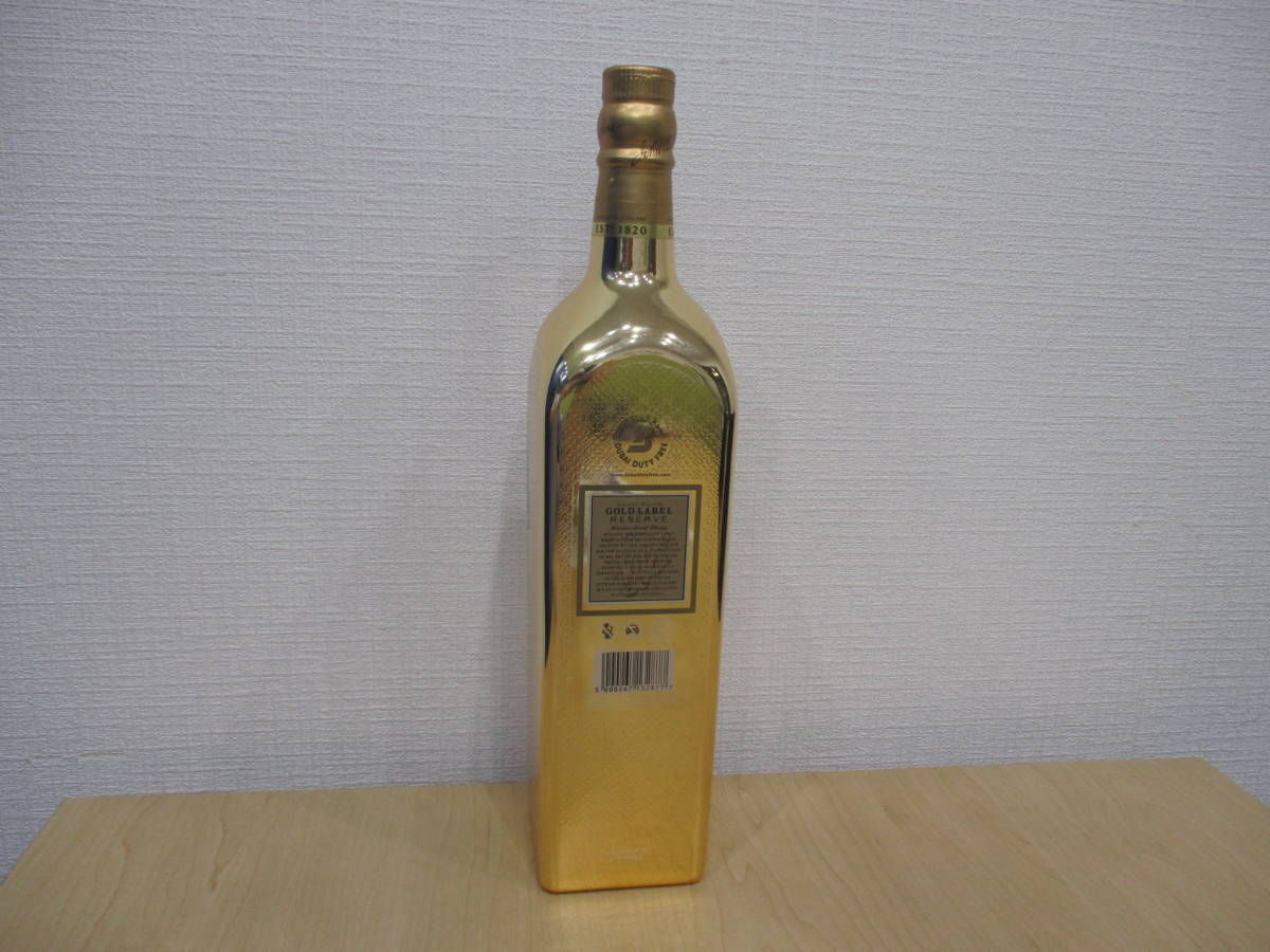 ジョニーウォーカー WALKER JOHNNIE GOLD LABEL ゴールドラベル 未開栓