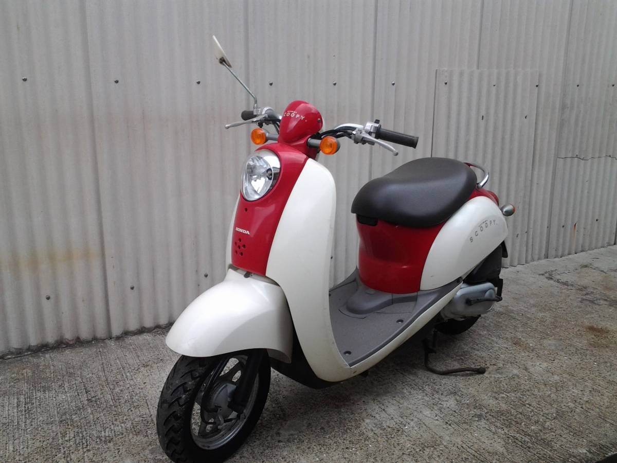 クレアスクーピー AF55 4スト タイヤ後新品 Eオイル交換済 ガソリン満 