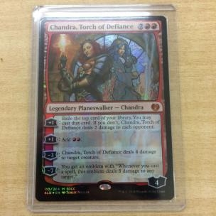 反逆の先導者、チャンドラ(英)1 SDCC 2018 Foil
