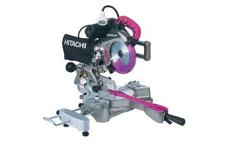 S) HITACHI 日立 スライド 丸ノコ 丸鋸 LASER MARKER C 8FSH 日立工機 216mm 卓上スライド丸のこ 切断機 ※現状品@200(6)