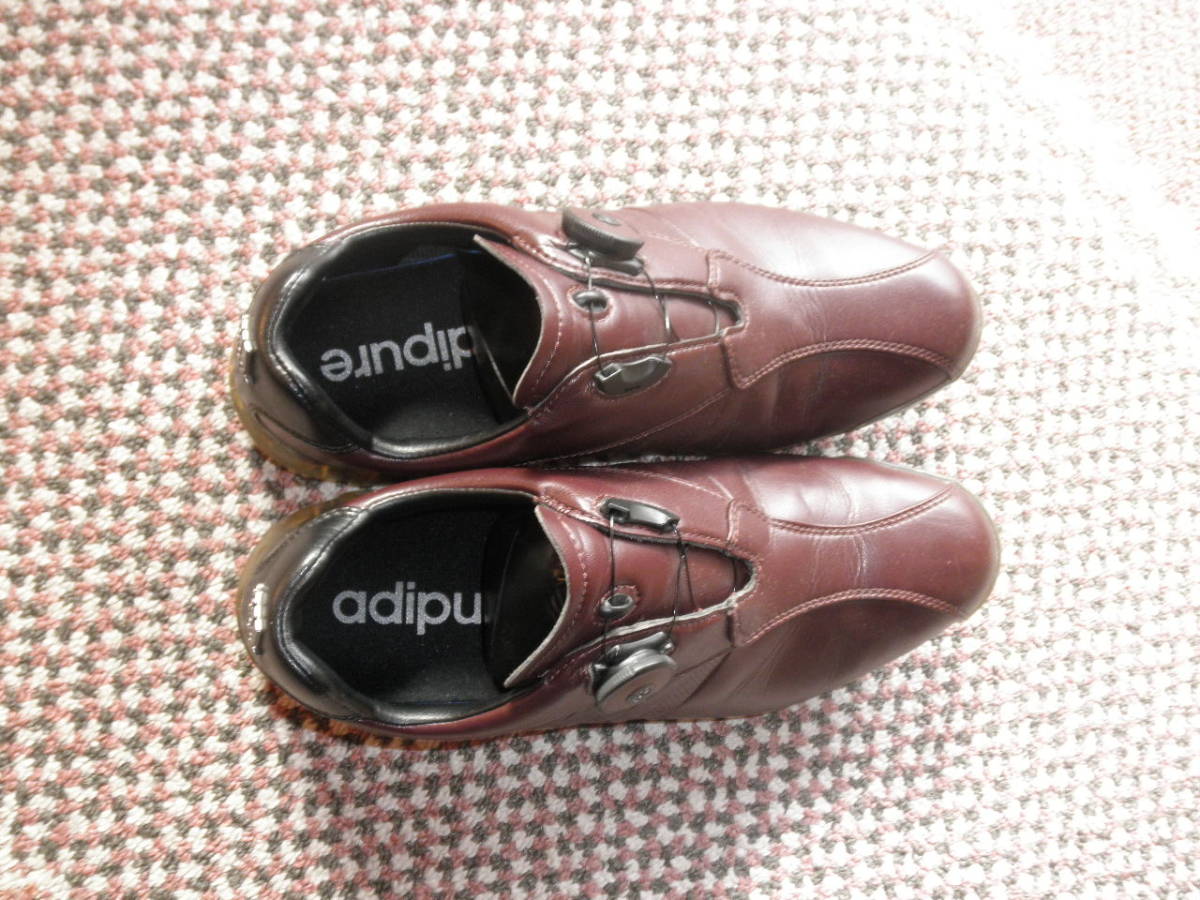 adidas adipure RAY BOA 25.0㎝ ブラウン adidasadipureRAYBOA25