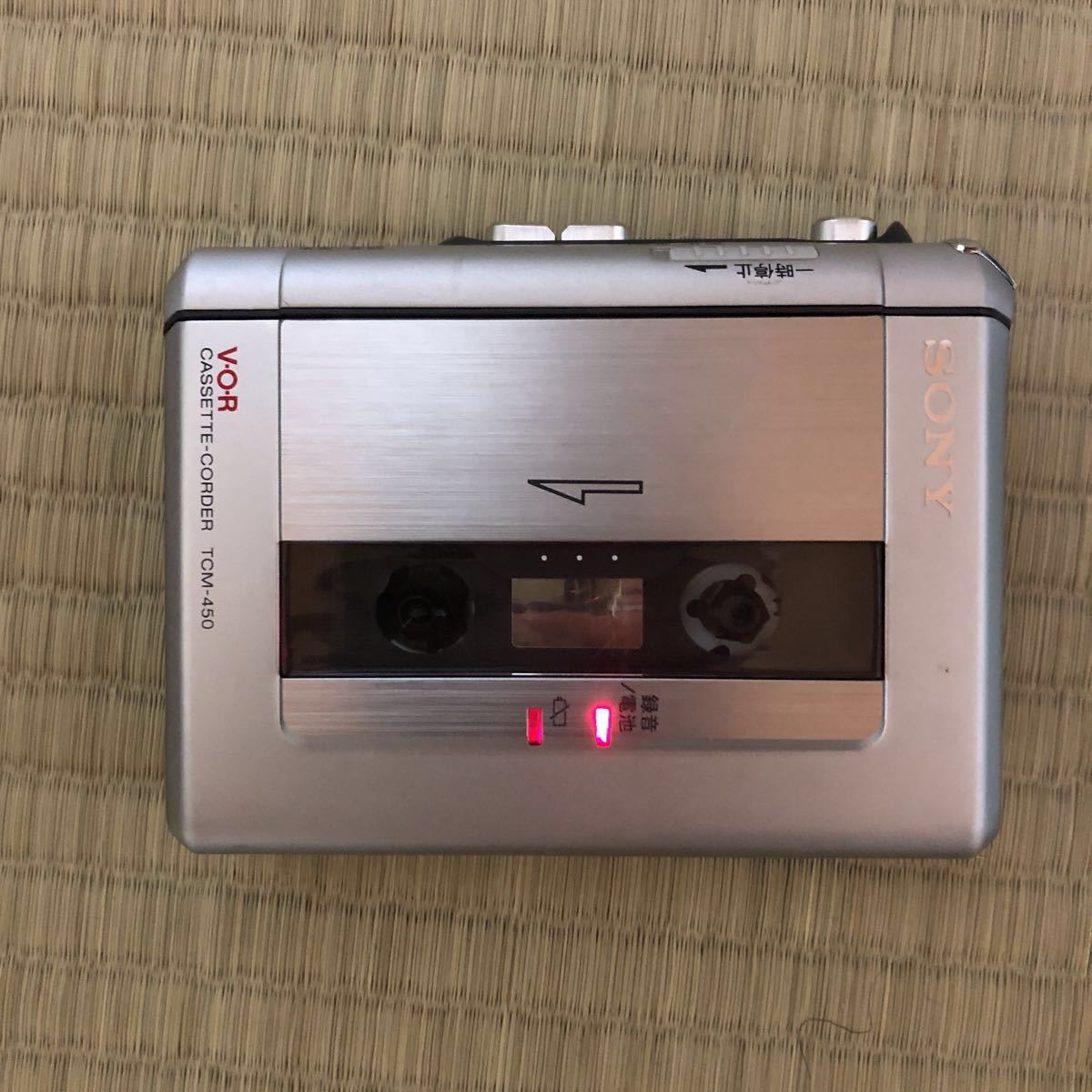 SONY カセットレコーダー /カセットプレーヤー/TCM450 動作確認 SONY