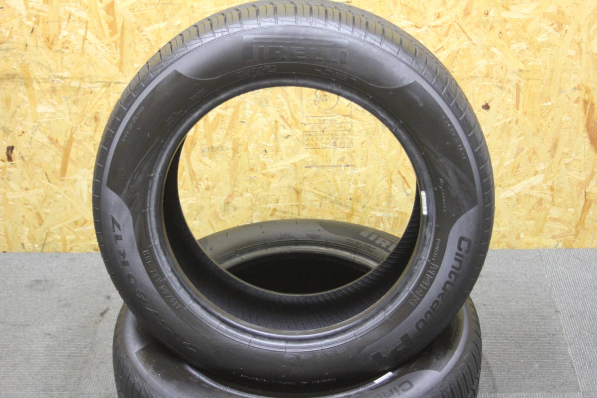 【中古】 1025 PIRELLI ピレリ CintuRato P1 215/60 R17 2017年製 2本 バリ山！！ RA3035 Cinturato Pirelli P7 XL 25年製 TLR