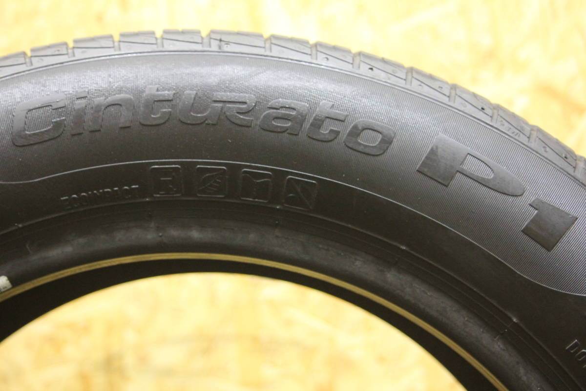 【中古】 1025 PIRELLI ピレリ CintuRato P1 215/60 R17 2017年製 2本 バリ山！！ RA3035 Cinturato Pirelli P7 XL 25年製 TLR