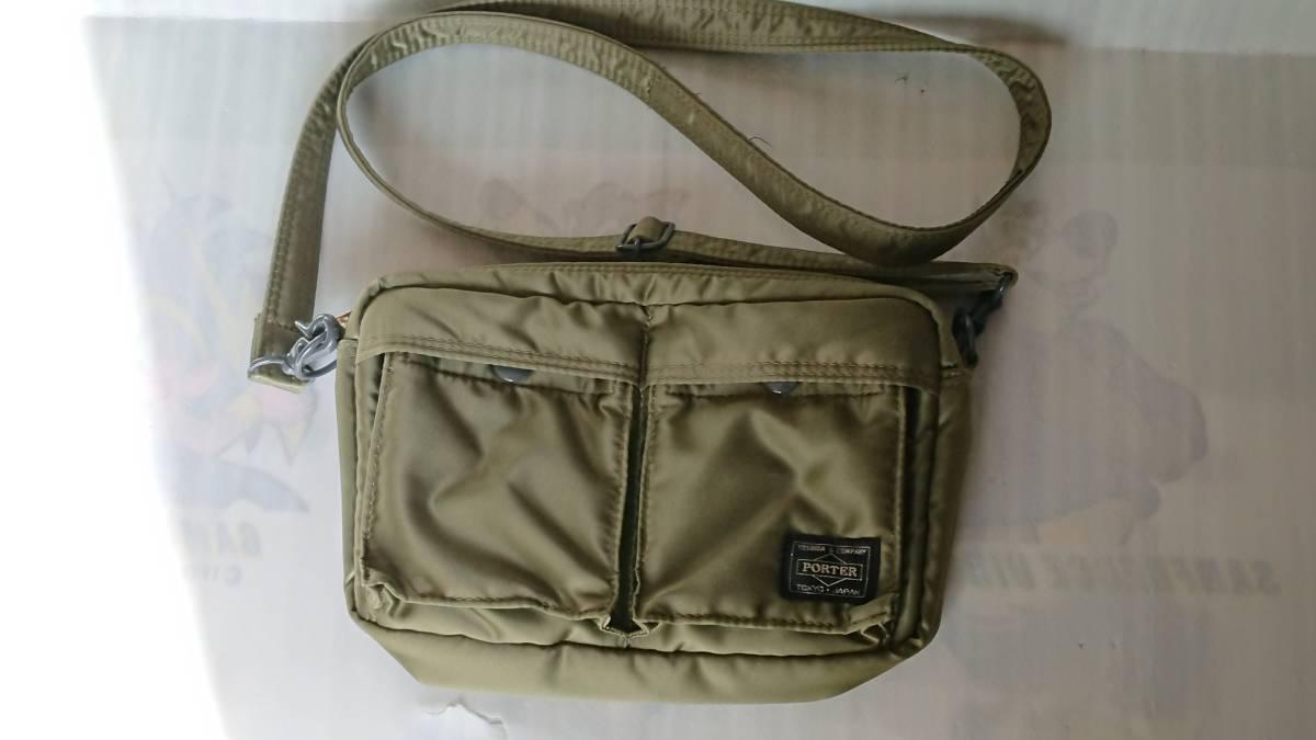 ☆ 中古品 [ポーター] PORTER TANKER タンカー 2WAY ショルダーバッグ 