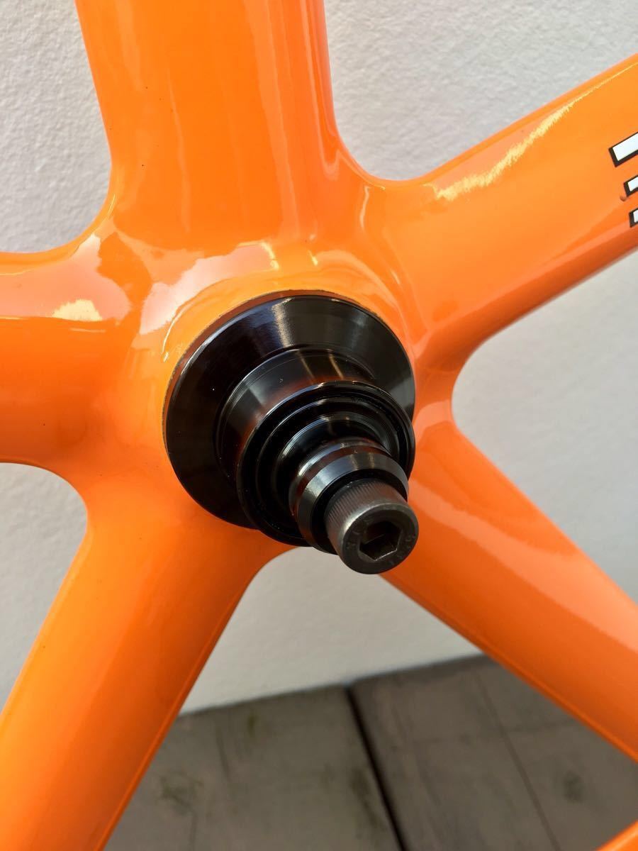 エアロスポーク AEROSPOKE フロント 700C バトンホイール ピスト LEADER BIKE Cinelli MASH brotures