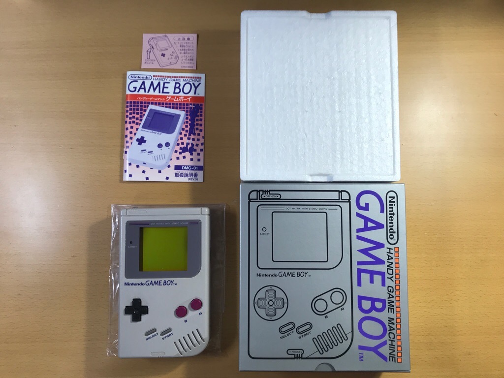 GB◇ゲームボーイ 初代 本体 箱・説明書付き 美品 ゲームボーイ 初代