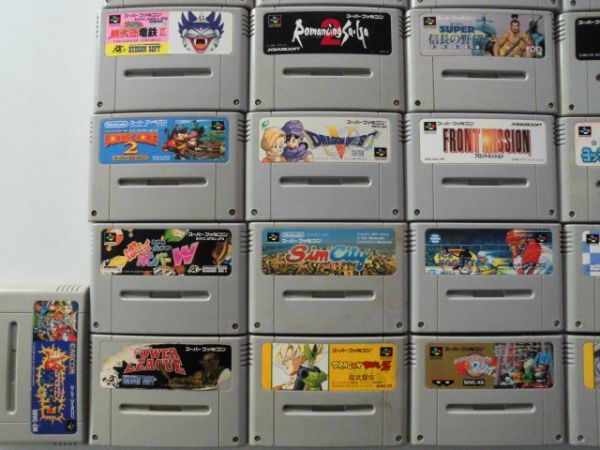 SFCスーパーファミコン・全ゲームソフト(1447本)のご紹介 1円 
