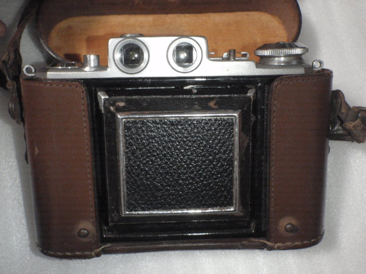 Camera-Z-1 ZEISS IKON製蛇腹カメラ 6x6 ケース付 Welmy Terlonar 1