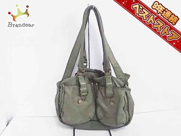 シシロッシ sissirossi バッグ ショルダーバッグ レザー ダークグリーン