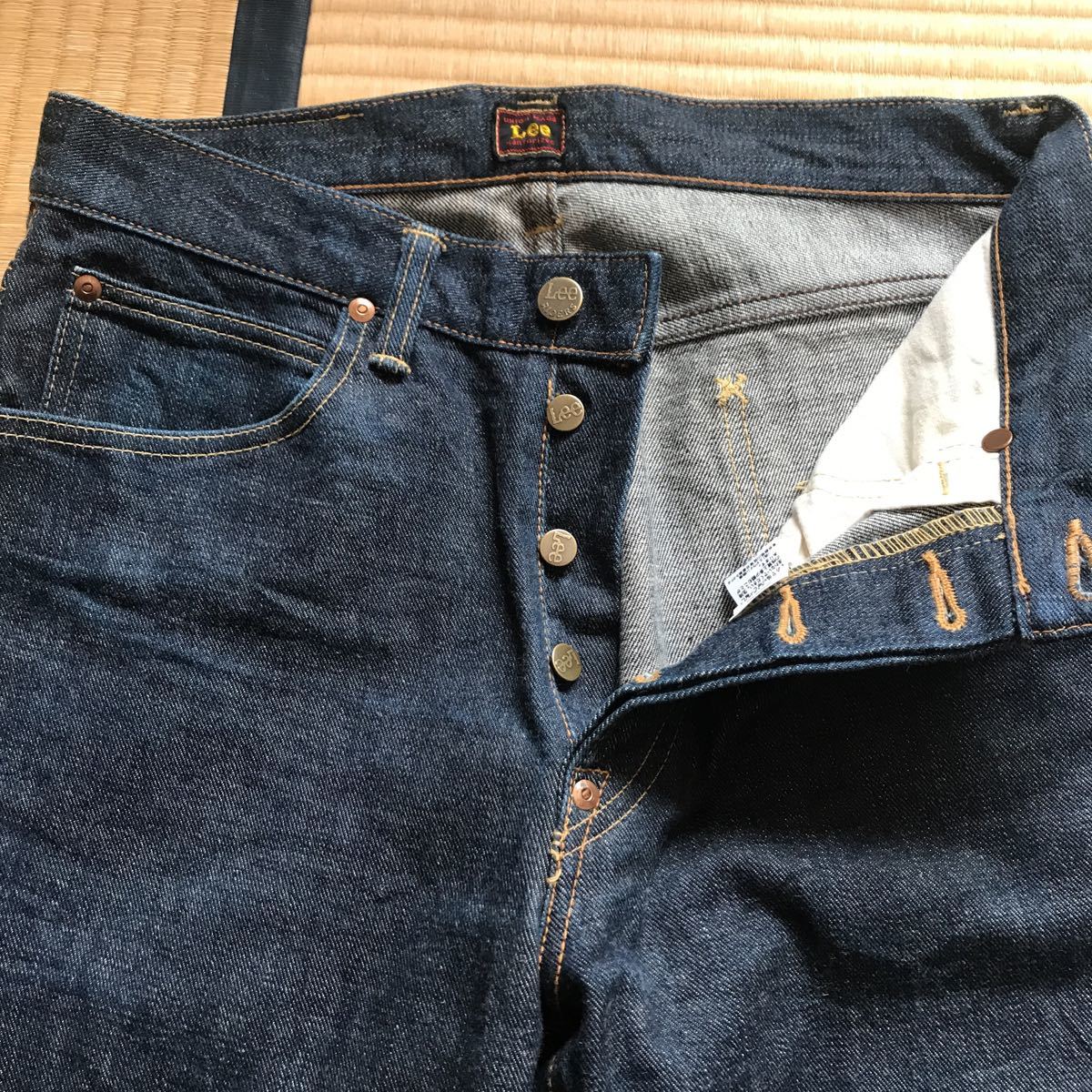濃紺 Lee RIDERS 101B W31 4101 セルビッジデニム 90年代 復刻 