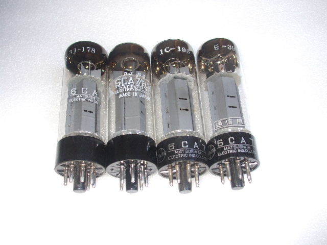 ナショナル　６ＣＡ７　４本セット　ジャンク　