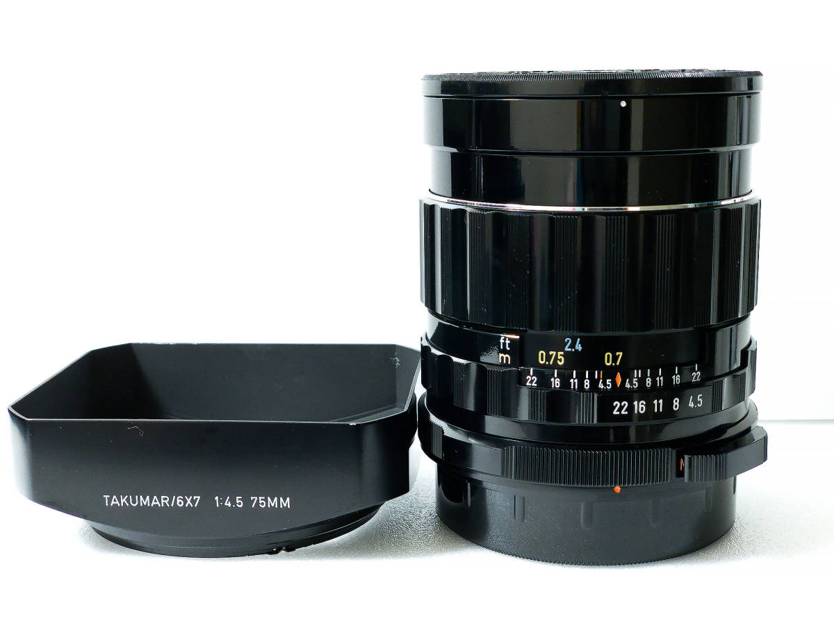□ PENTAX 67 ペンタックス SMC TAKUMAR 6×7 75mm F4.5 中判カメラ用