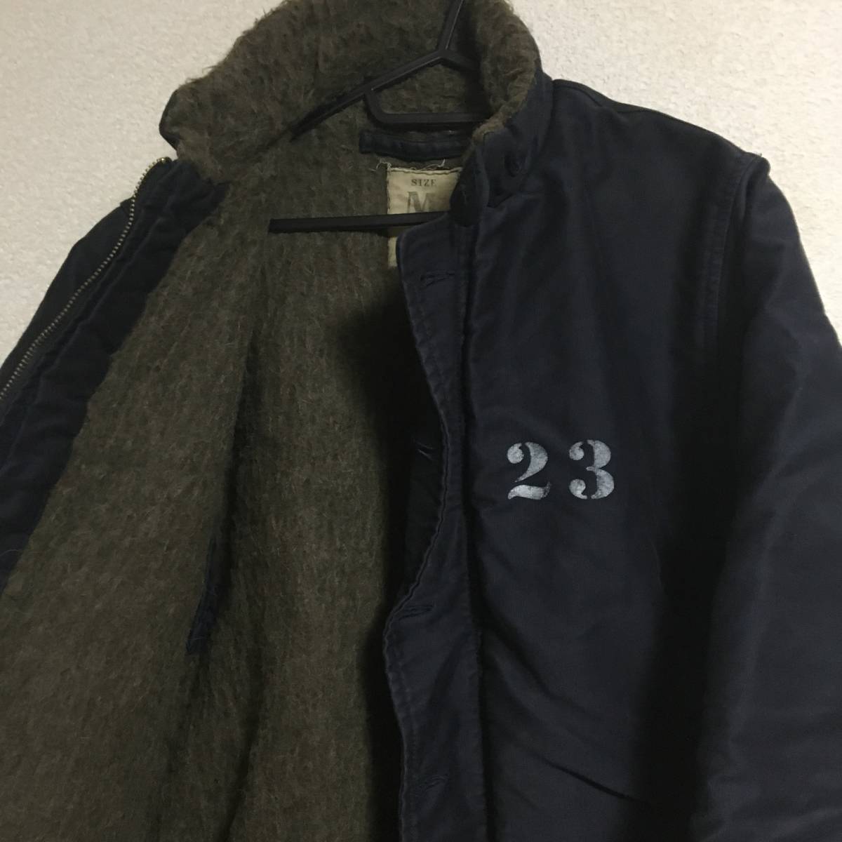 WEIRDO ウィアード N-1 デッキジャケット M ネイビー