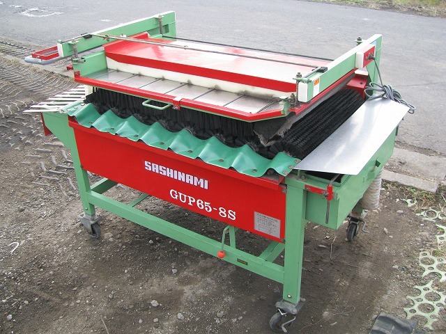 サシナミ（Sashinami） 大根洗浄機 GUP65-8S サシナミ GUP65-8S 大根 100V UMM 指浪 洗浄機 野菜 連続 中古野菜洗機