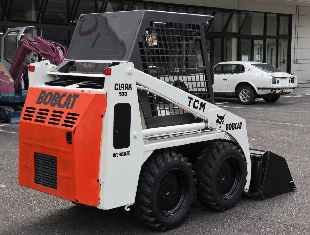 VRP 岐阜発 ：【売切り】TCM ボブキャット 533 機関快調 1，500時間 