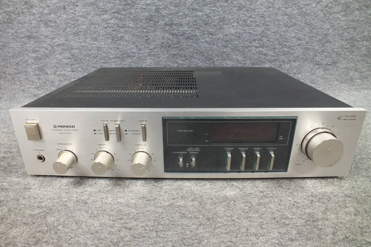 ☆PIONEER◇パイオニア プリメインアンプ SA-7000 動作OK 中古 売切り