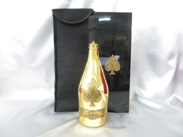 【未開栓】ARMAND DE BRIGNAC アルマンドブリニャック ブリュット ゴールド シャンパン 750ml 12.5% 箱・ケースあり 10326104