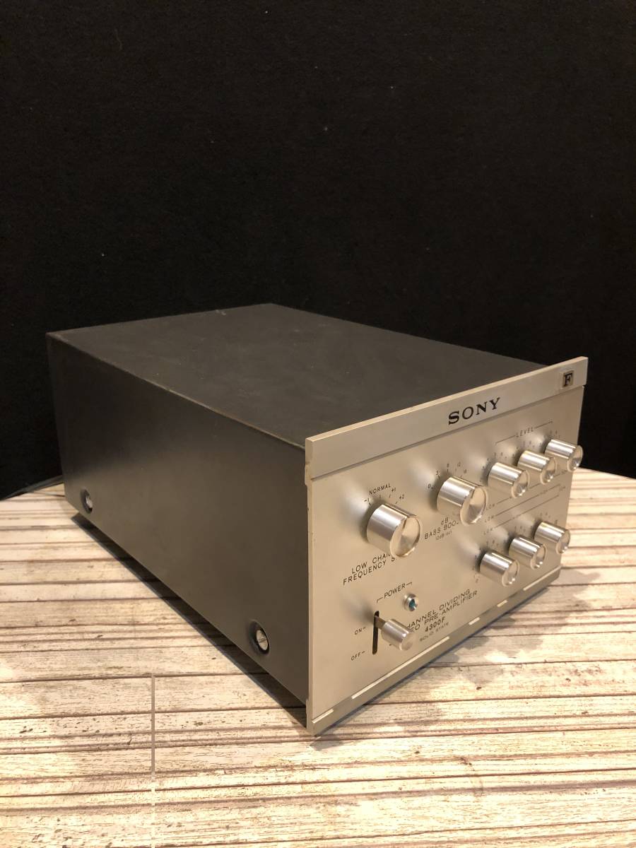 ソニーチャンネルディバイダー TA-4300F （ジャンク） マルチアンプ化