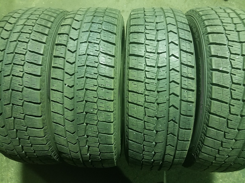 ★バリ溝・2016～17年・ダンロップ・ウィンターマックスWM02・225/60Ｒ17・中古4本セット・フォレスターなど★