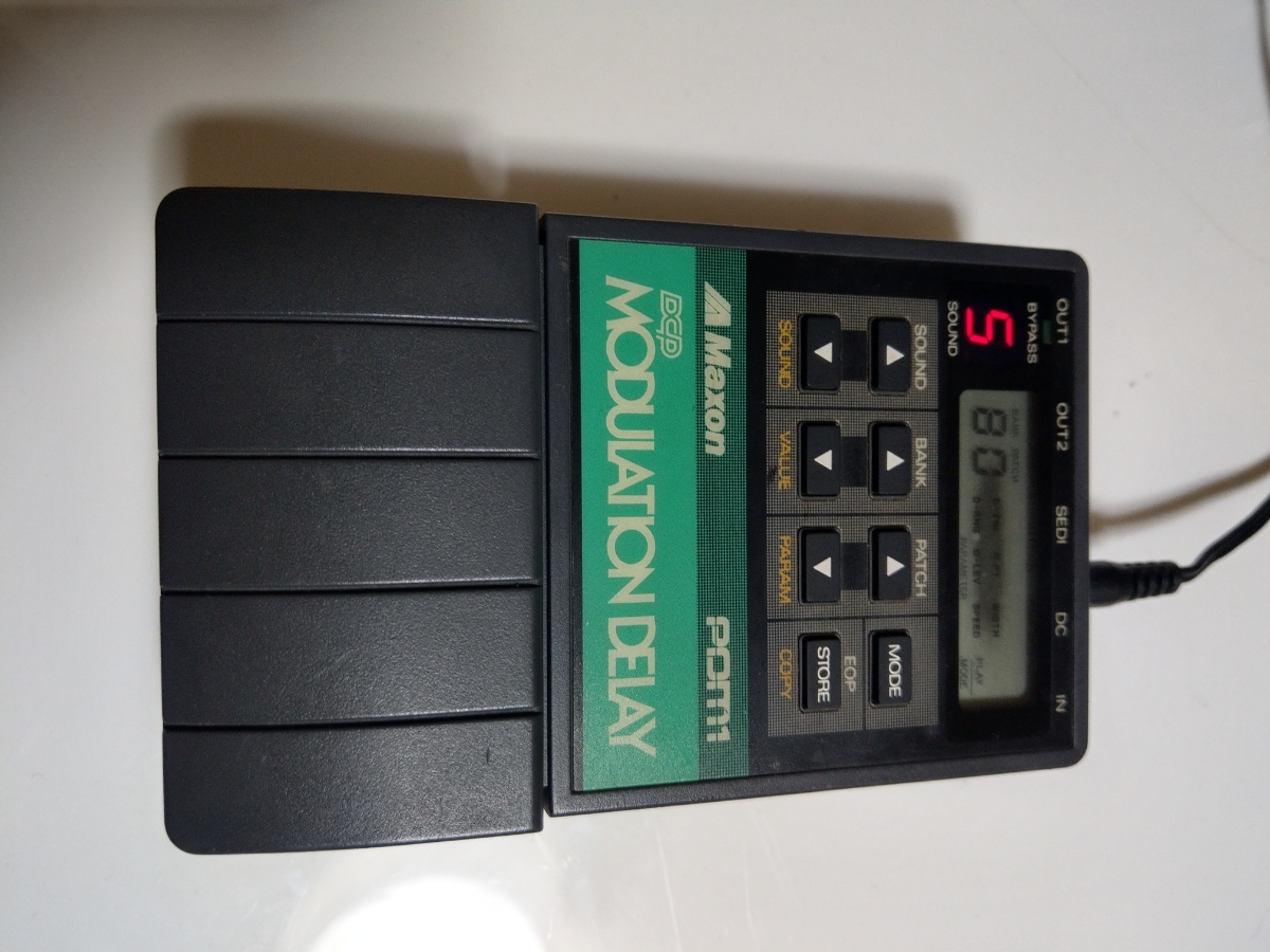 プレミア maxon MODUlATION DELAY PDM-1 Sugizo サンタナ 使用 検