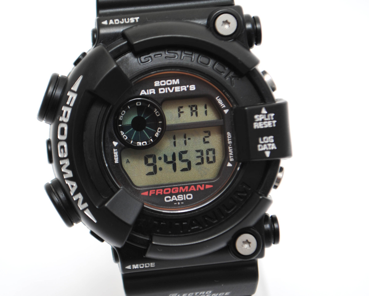 DW-8200Z-1T G-SHOCK フロッグマン 初代 極美品 ラバー 【nanahachiya