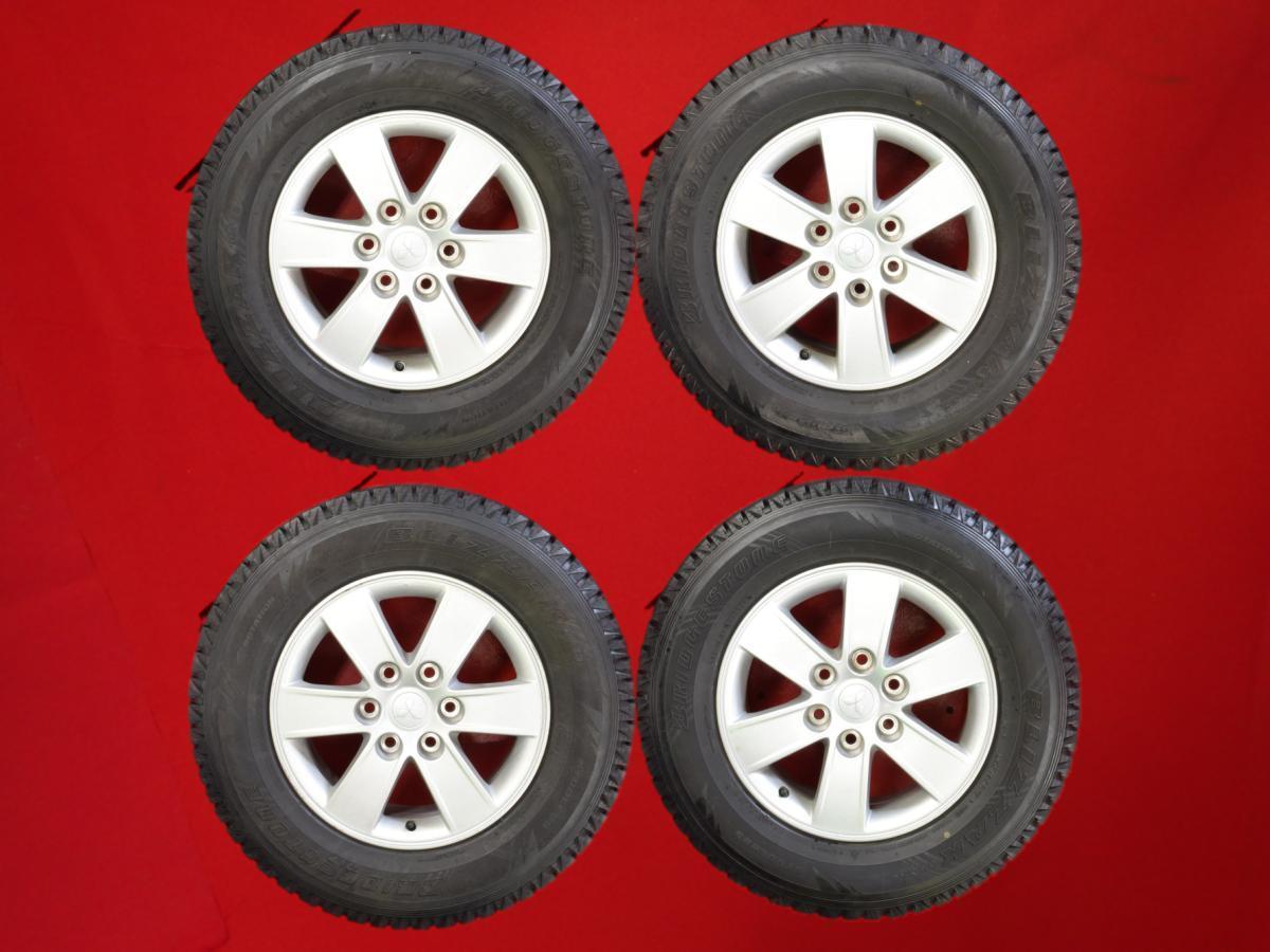 パジェロ V98W 純正18インチ 265/60R18 新品タイヤ付き