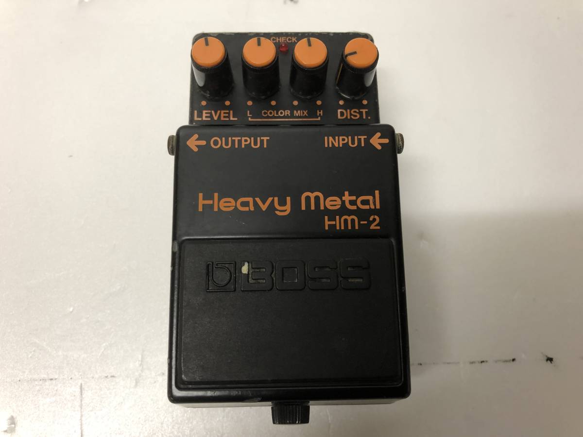 BOSS HM-2 Heavy Metal ヘビーメタル ボス エフェクター Made in ボス
